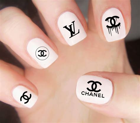 chanel und dior aufkleber für nägel|Chanel Nail Decals / Chanel Logo Aufkleber / Chanel Nägel /.